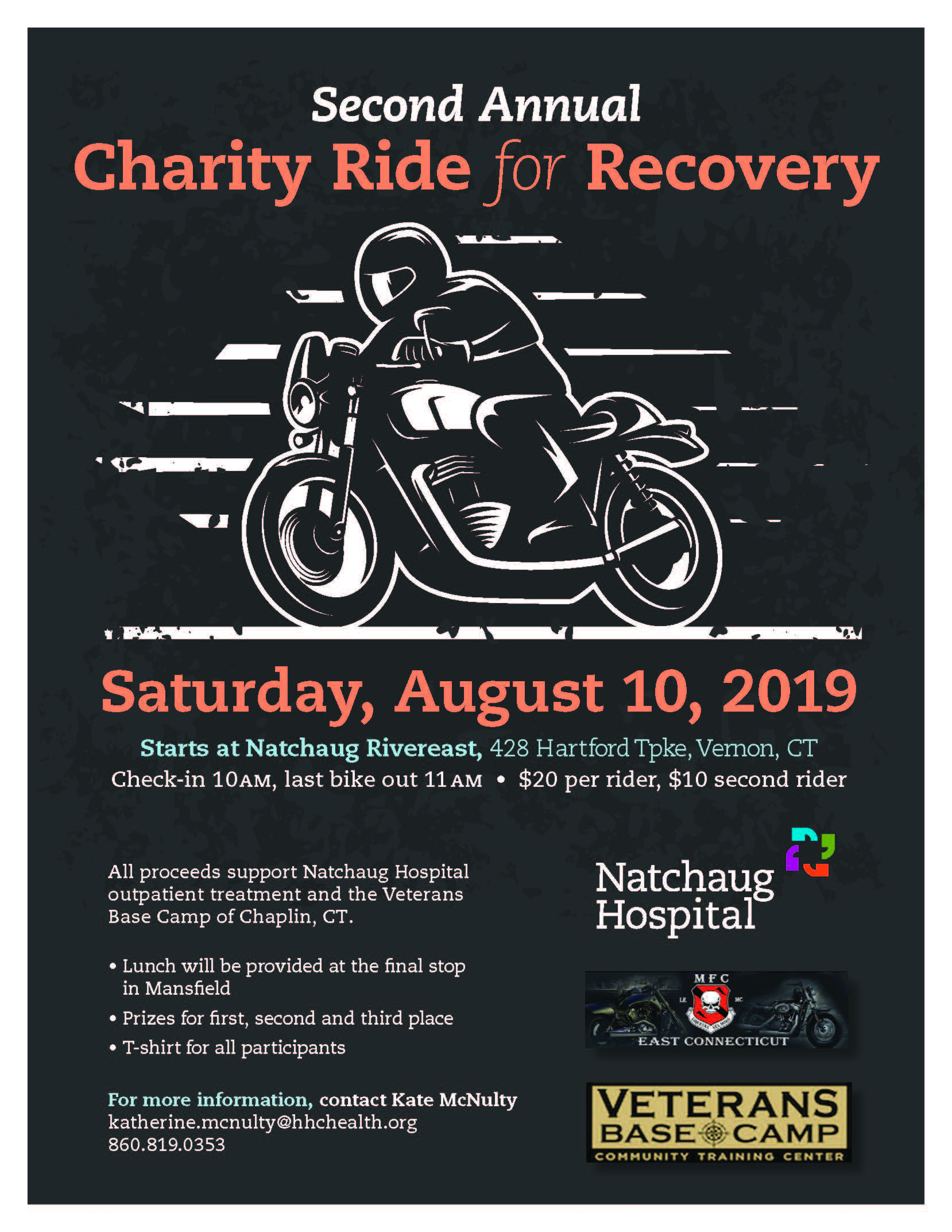 2nd Annual Ride for Recovery Greater Norwich Area Chamber of Commerce